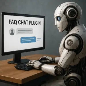 Individuelles KI FAQ Chat Plugin für WordPress – Automatisierter Kundenservice